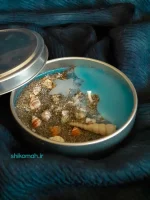 خرید شمع ظرفی مدل دریایی